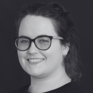 Esther egan black and white photo