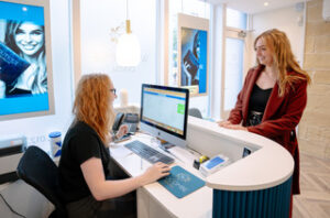 receptionist at widcombe dental