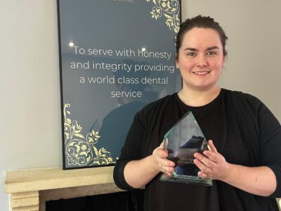 Esther Egan award at Widcombe Dental Practice